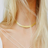 Gold Choker Necklace