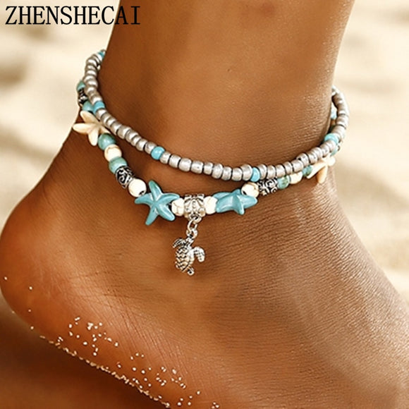 Starfish Anklet Necklace